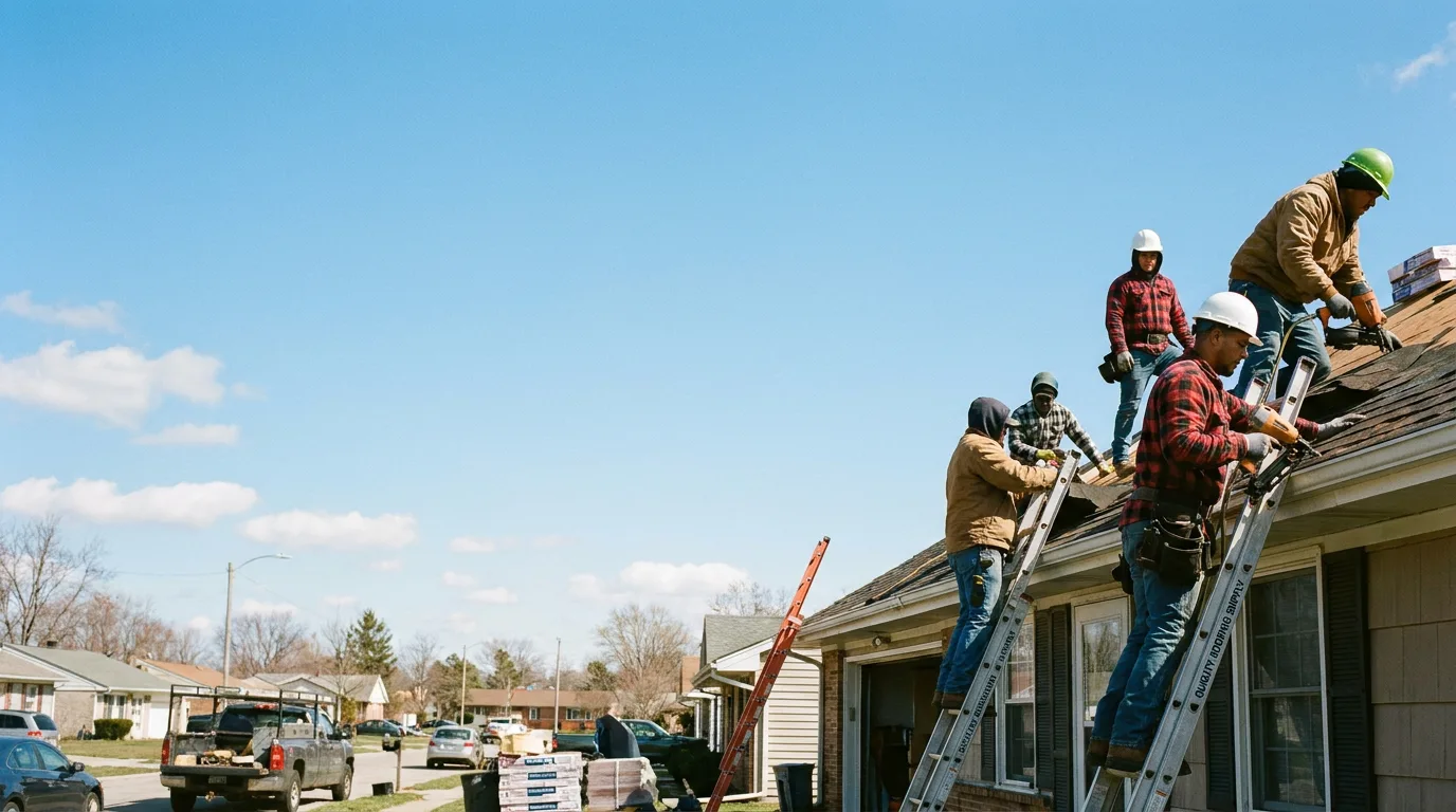 Roofing in Porterfield, WI near me